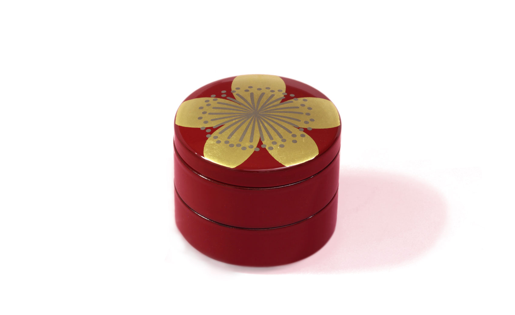 Accessory Case | 03. Ume / vermilion | YAMADA HEIANDO - Japanese Emperor's choice of lacquerware