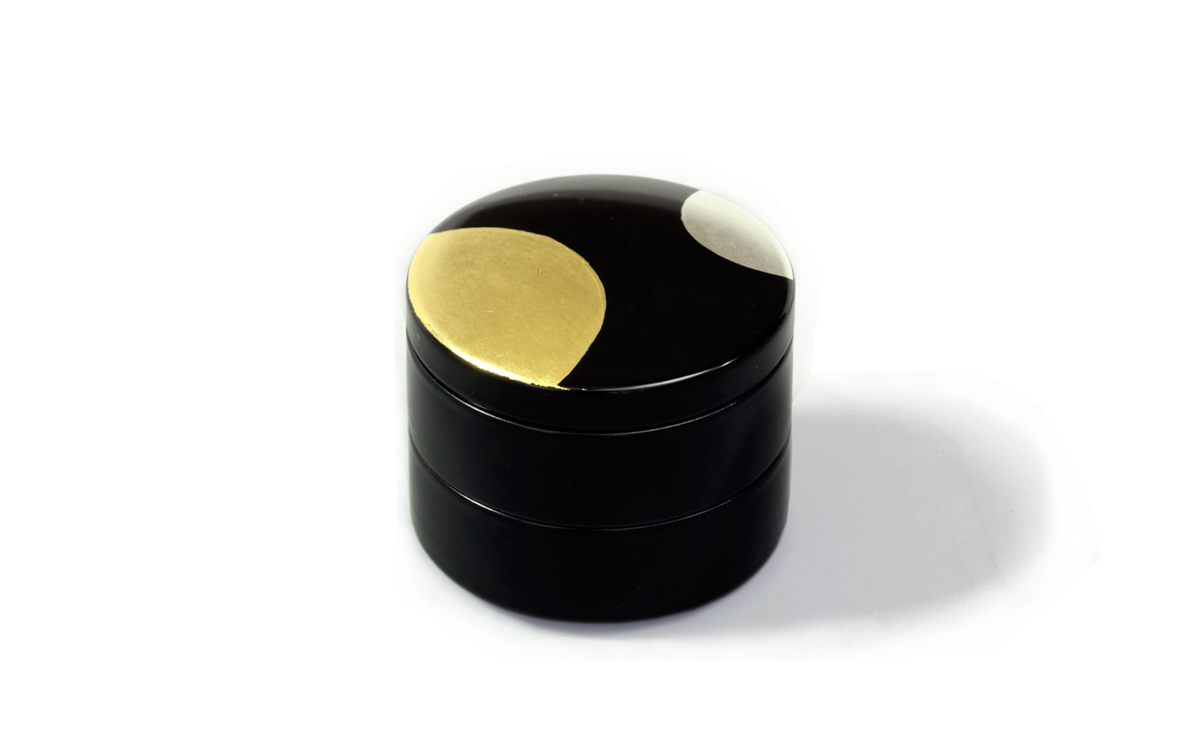 Accessory Case | 06. Nichigetsu / black | YAMADA HEIANDO - Japanese Emperor's choice of lacquerware