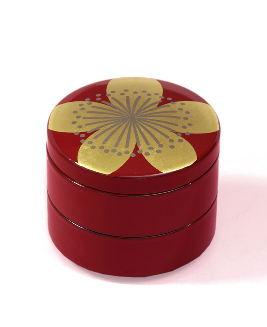 Accessory Case | 03 Ume / vermilion | YAMADA HEIANDO - Japanese Emperor's choice of lacquerware