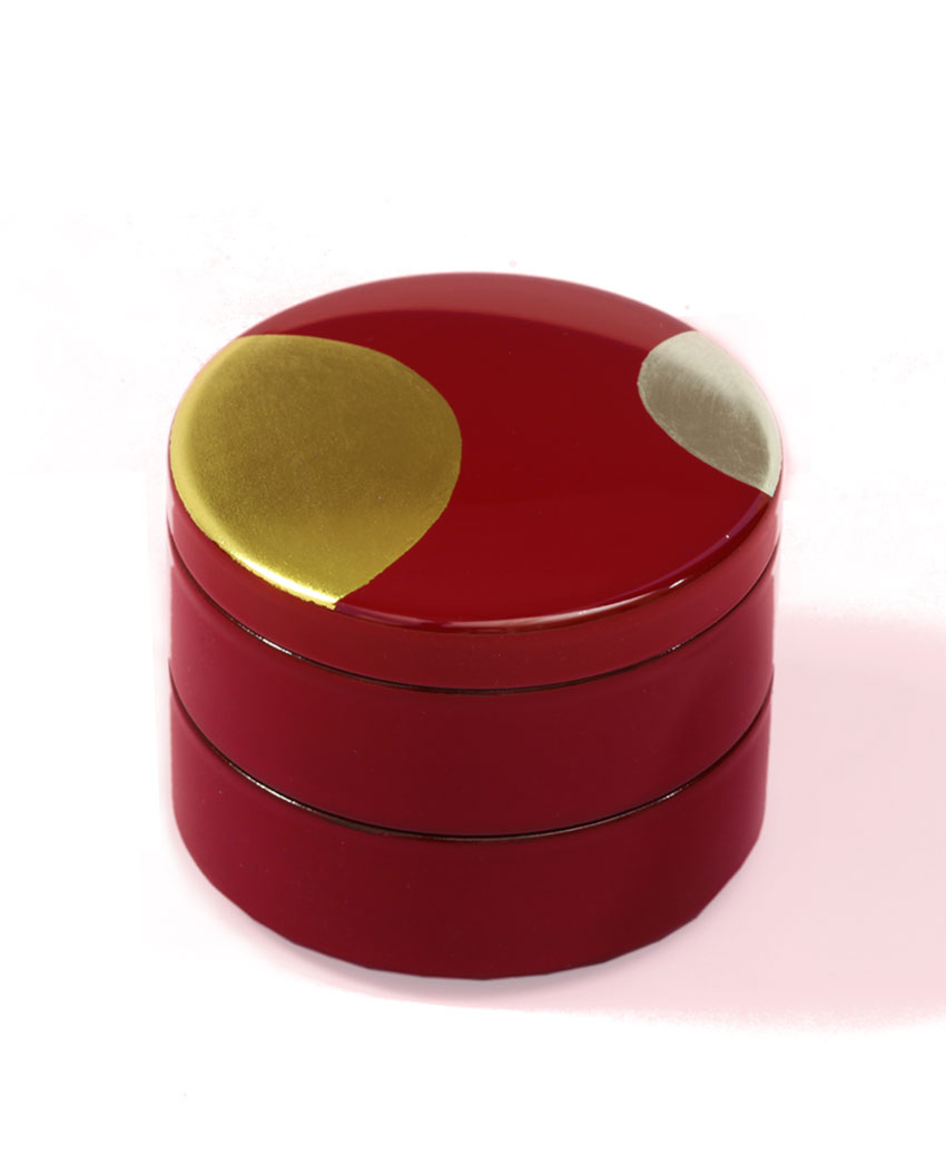 Accessory Case | 05. Nichigetsu / vermilion | YAMADA HEIANDO - Japanese Emperor's choice of lacquerware