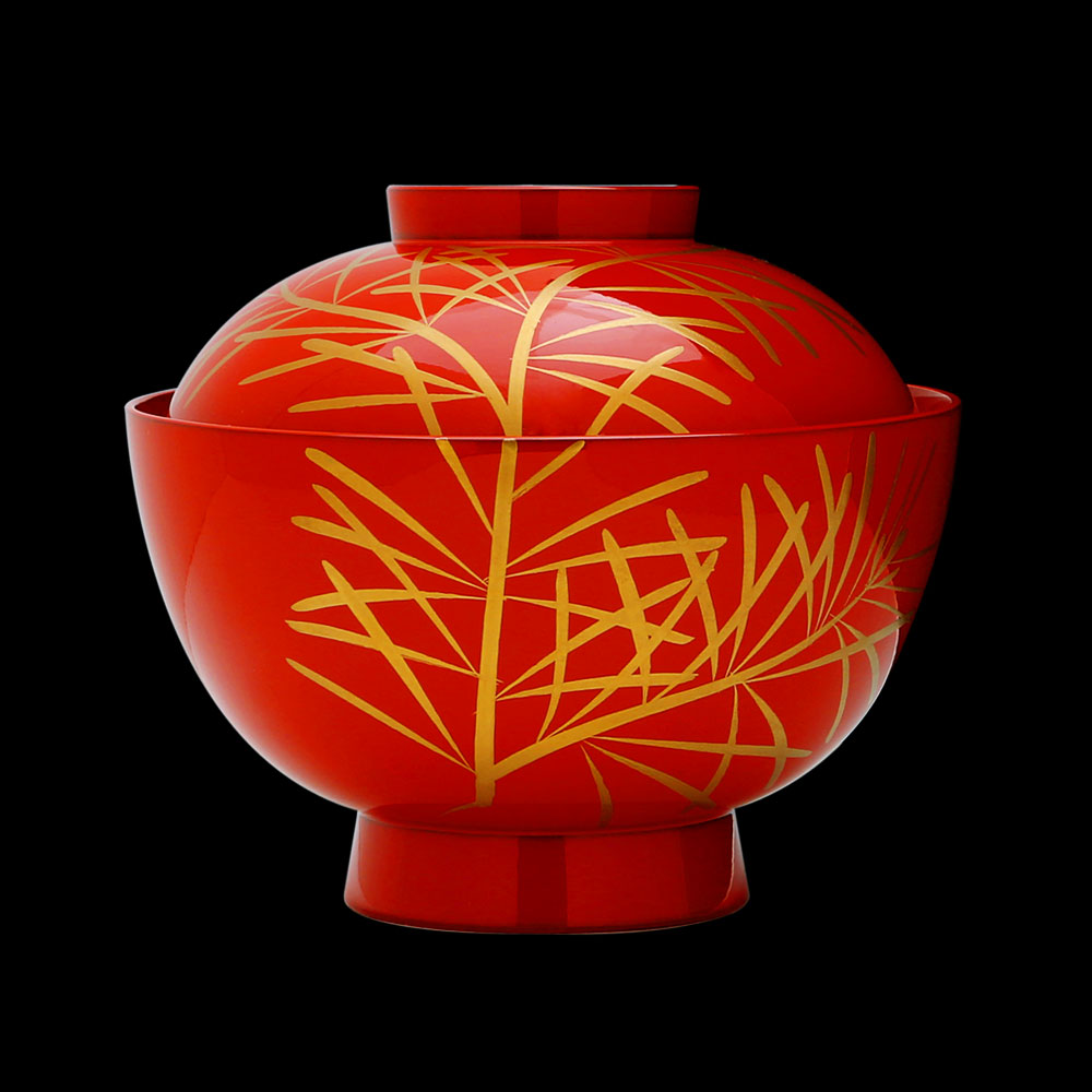 Wakamatsu Soup Bowls | YAMADA HEIANDO Lacquerware: Hand-Crafted Imperial Luxury for Japanese Emperor