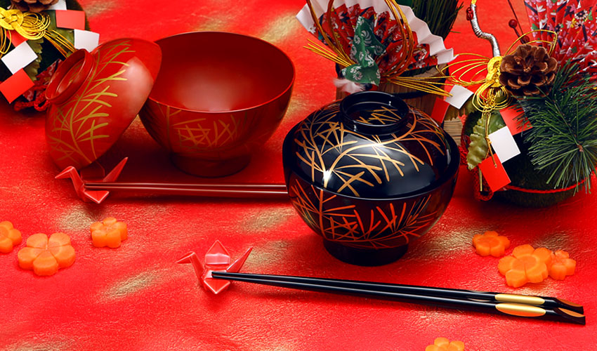 Wakamatsu Soup Bowls | YAMADA HEIANDO Lacquerware: Hand-Crafted Imperial Luxury for Japanese Emperor