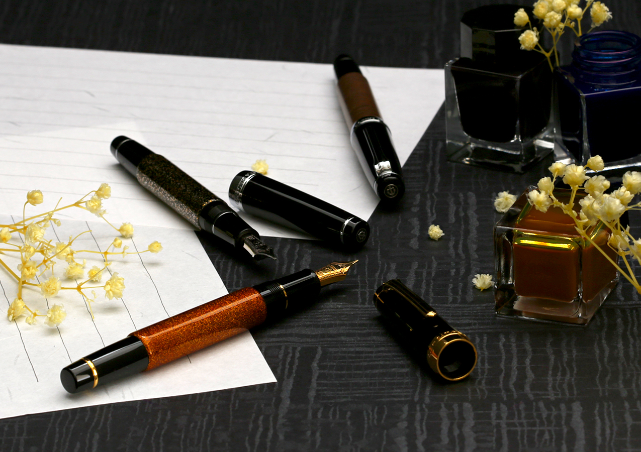 MAKI-E Fountain Pen | YAMADA HEIANDO Lacquerware: Hand-Crafted Imperial Luxury for Japanese Emperor