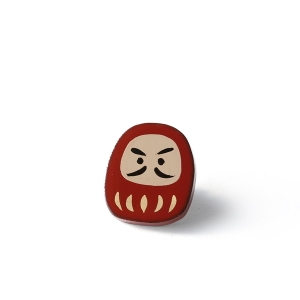 Lapel Pin Daruma