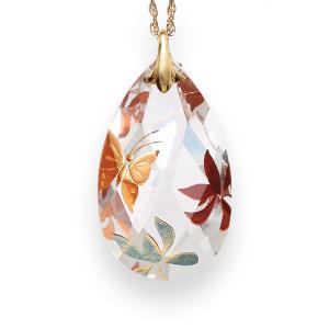 Pendant L Butterfly (clear)